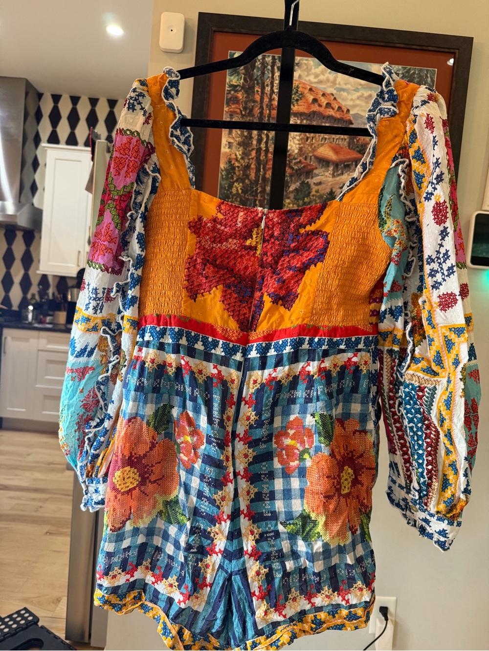 Farm Rio tropical romper size large - Picture 6 of 6